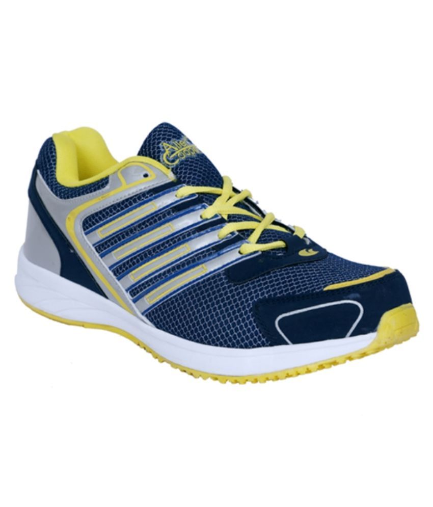 Allen Cooper Blue Running Shoes - Buy 