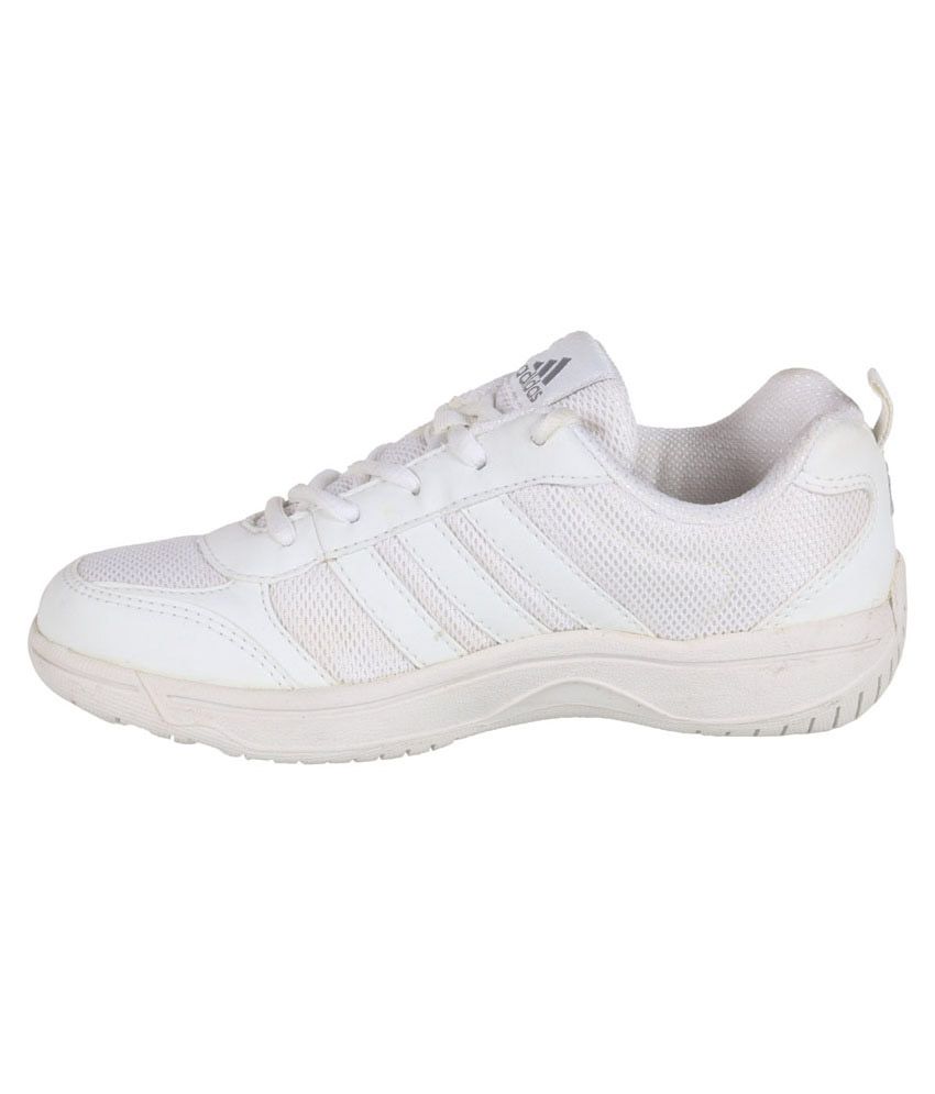 adidas white shoes for kids