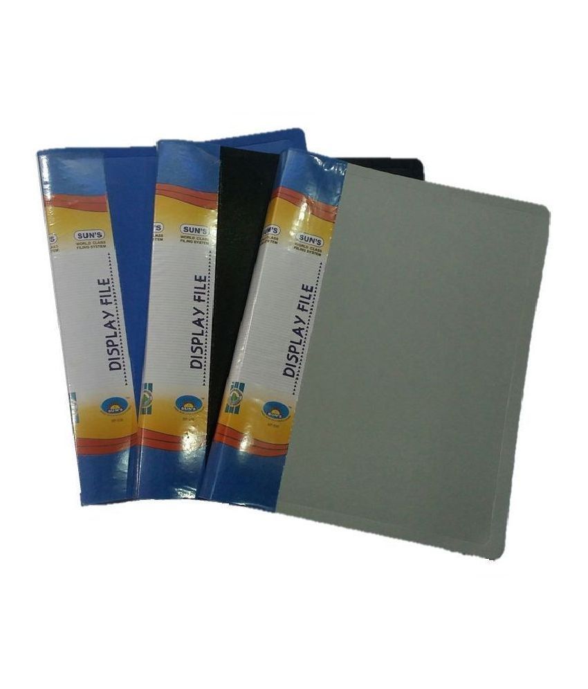 Clear plastic report covers image