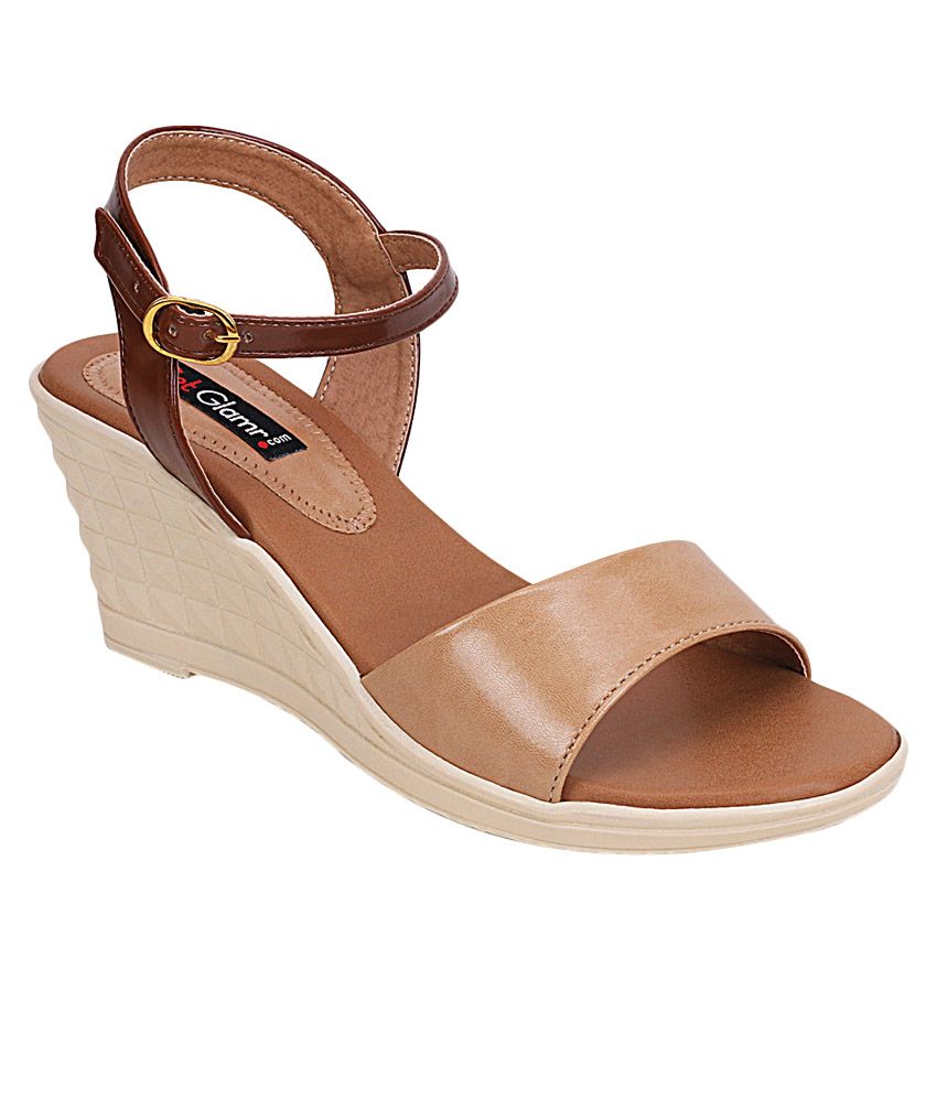 beige wedges wide fit