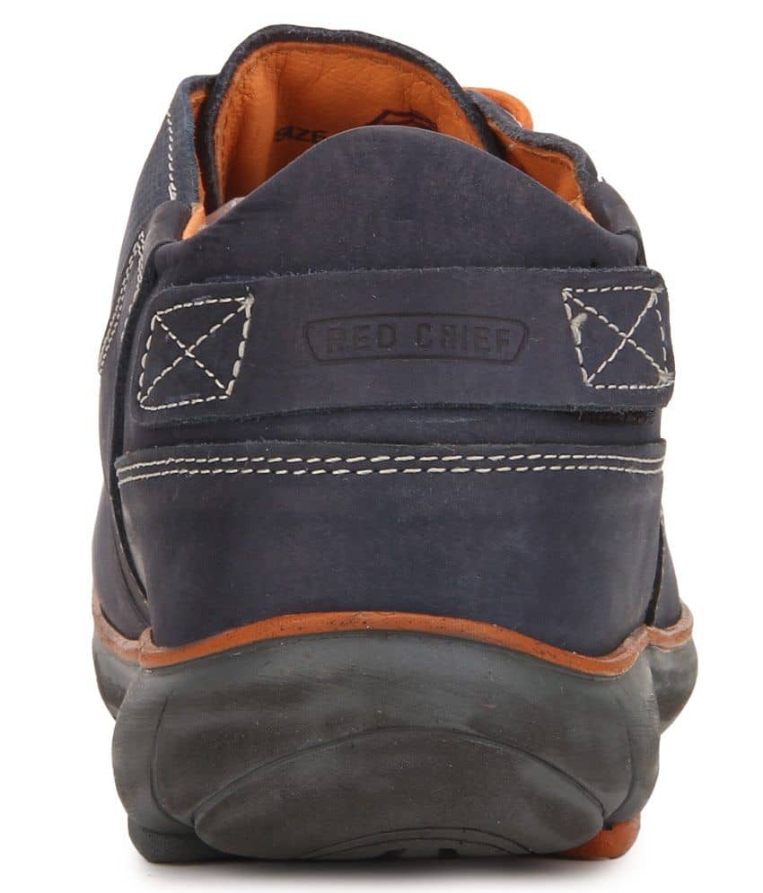red chief navy blue shoes