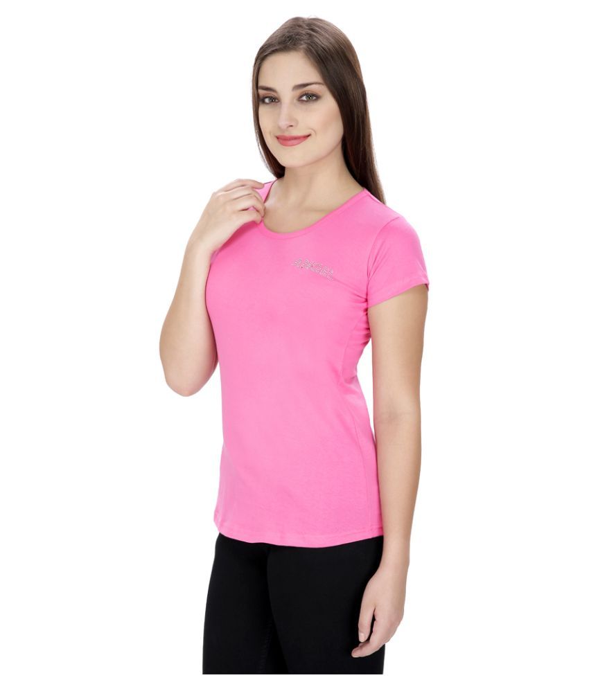 Buy Ngt Multi Color Cotton Lycra Tees Online At Best Prices In India Snapdeal 9146