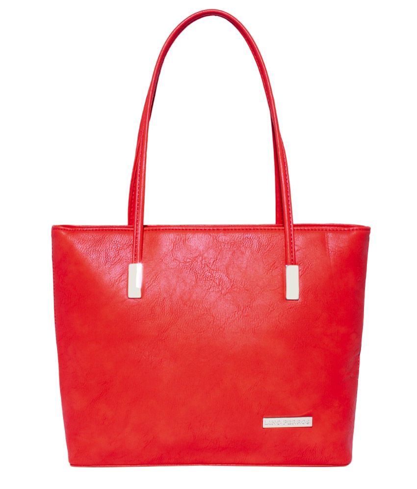 lino perros red handbag