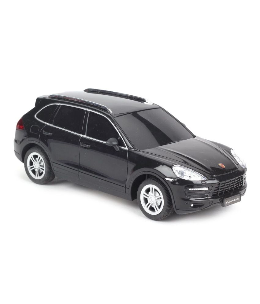 Flipzon RC Porsche Cayenne Turbo 1:24 Rechargeable Toy Car - Black ...