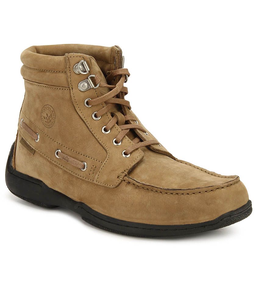 brown woodland boots