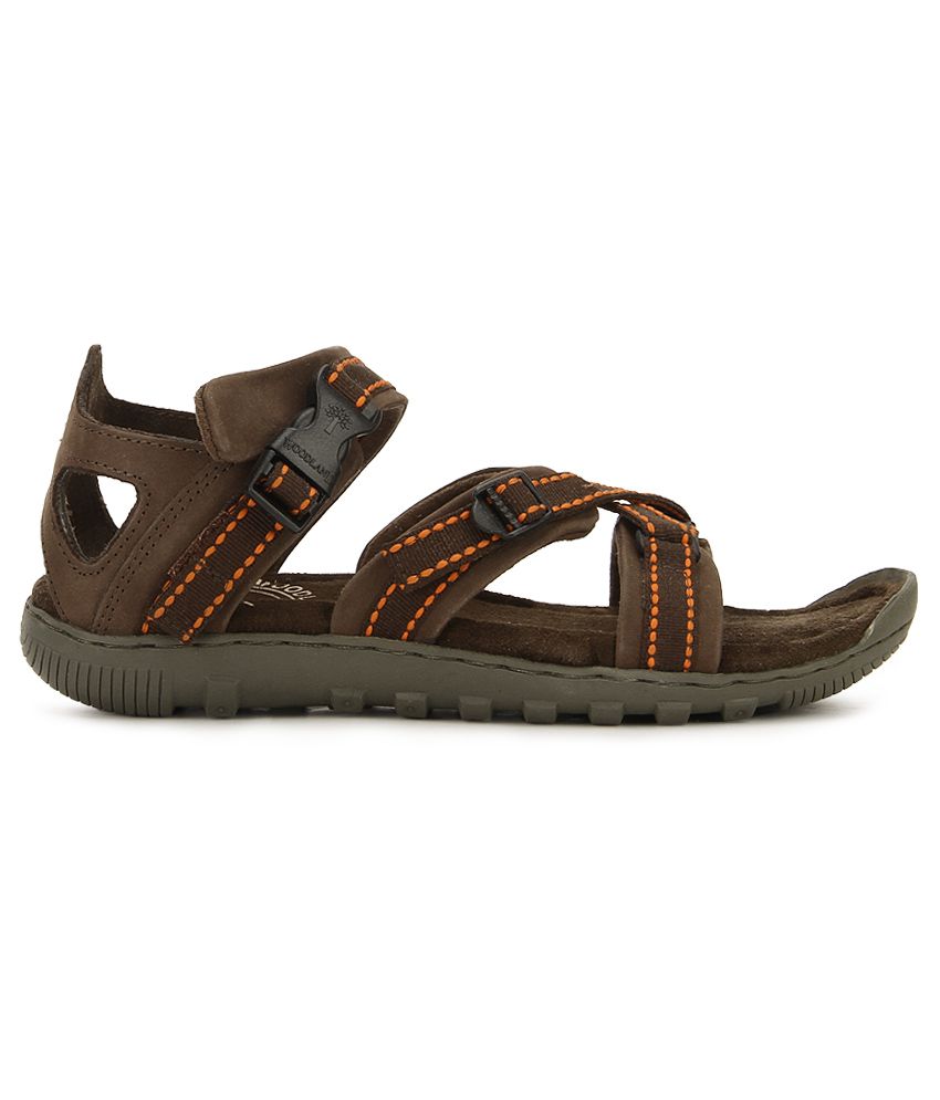 Woodland Brown Sandals  Price in India Buy Woodland Brown  