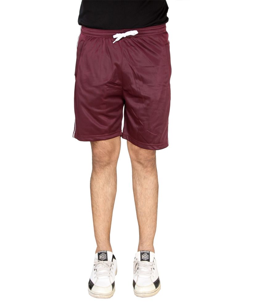 maroon cargo shorts