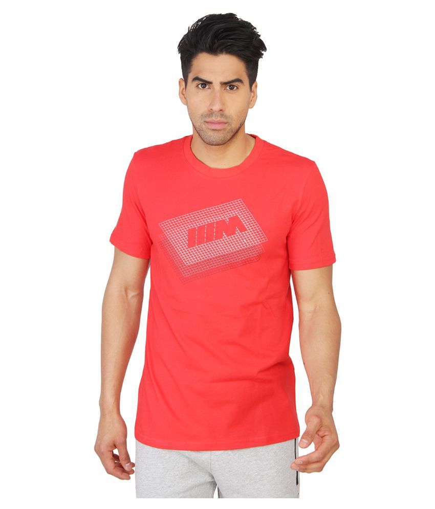 puma red tshirt