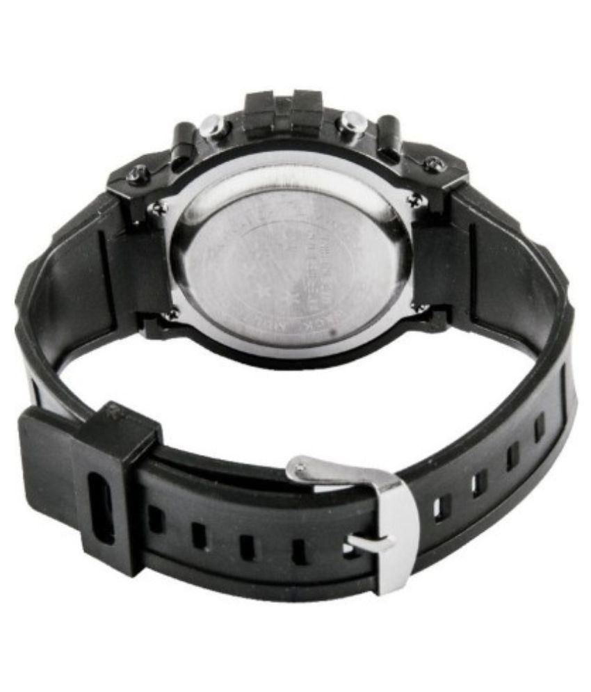small black digital watch