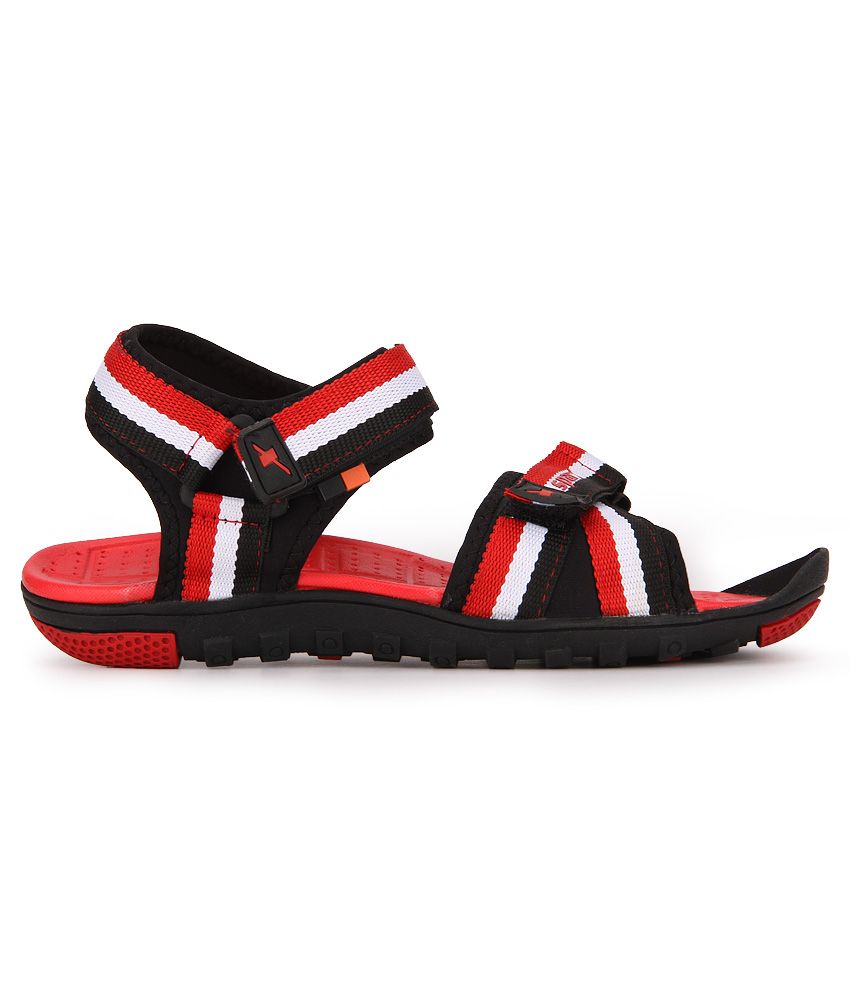 sparx sandals red