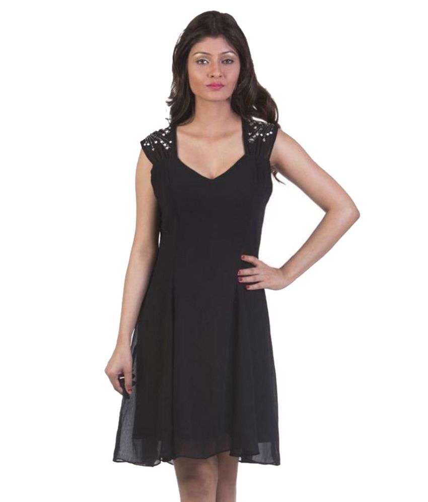 Gabby Collection Black Chiffon Dresses Buy Gabby Collection Black 6689