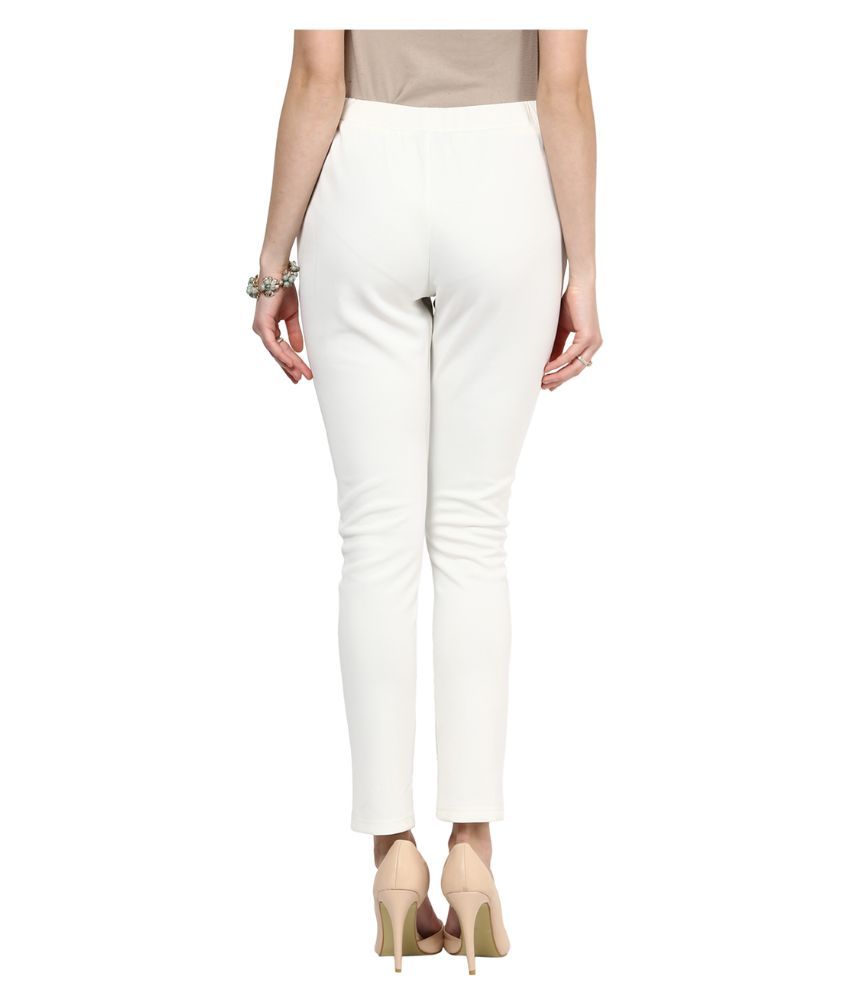 Buy Yepme White Jeggings Slim Online at Best Prices in India - Snapdeal