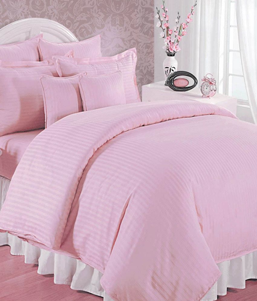     			Home Craze Cotton Double Bedsheet with 2 Pillow Covers