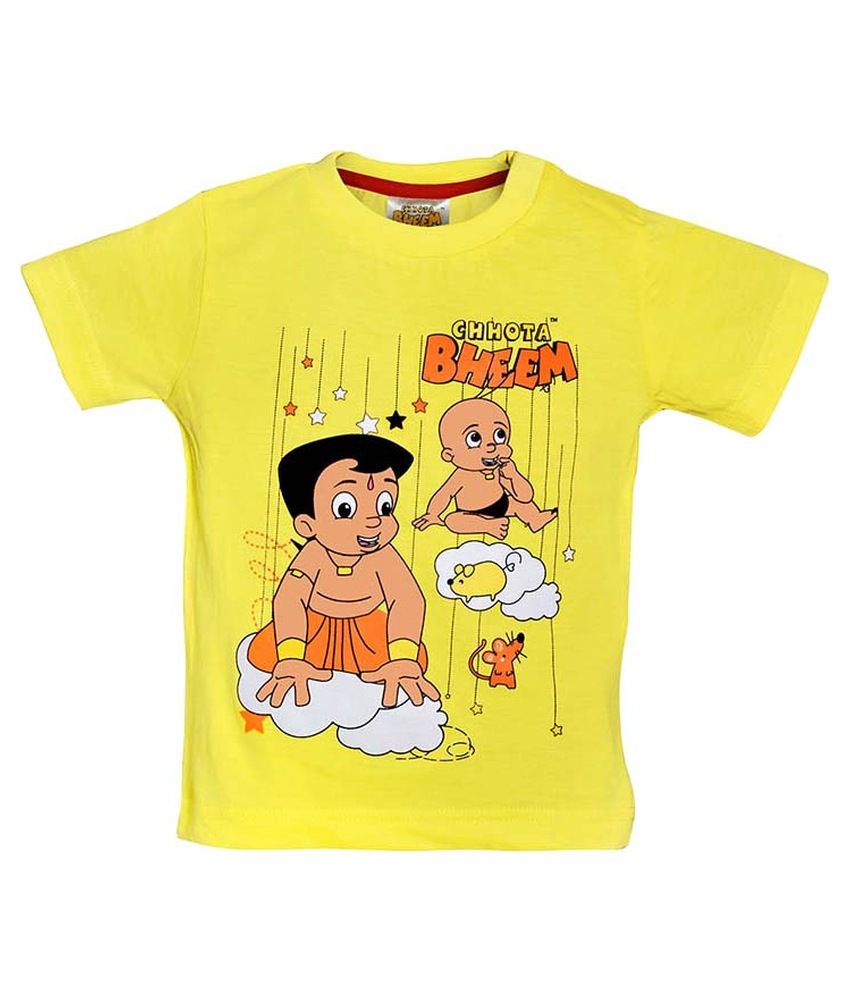 chota bheem printed t shirts