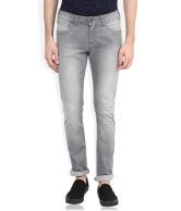 Wrangler Grey Vegas Skinny Fit Jeans