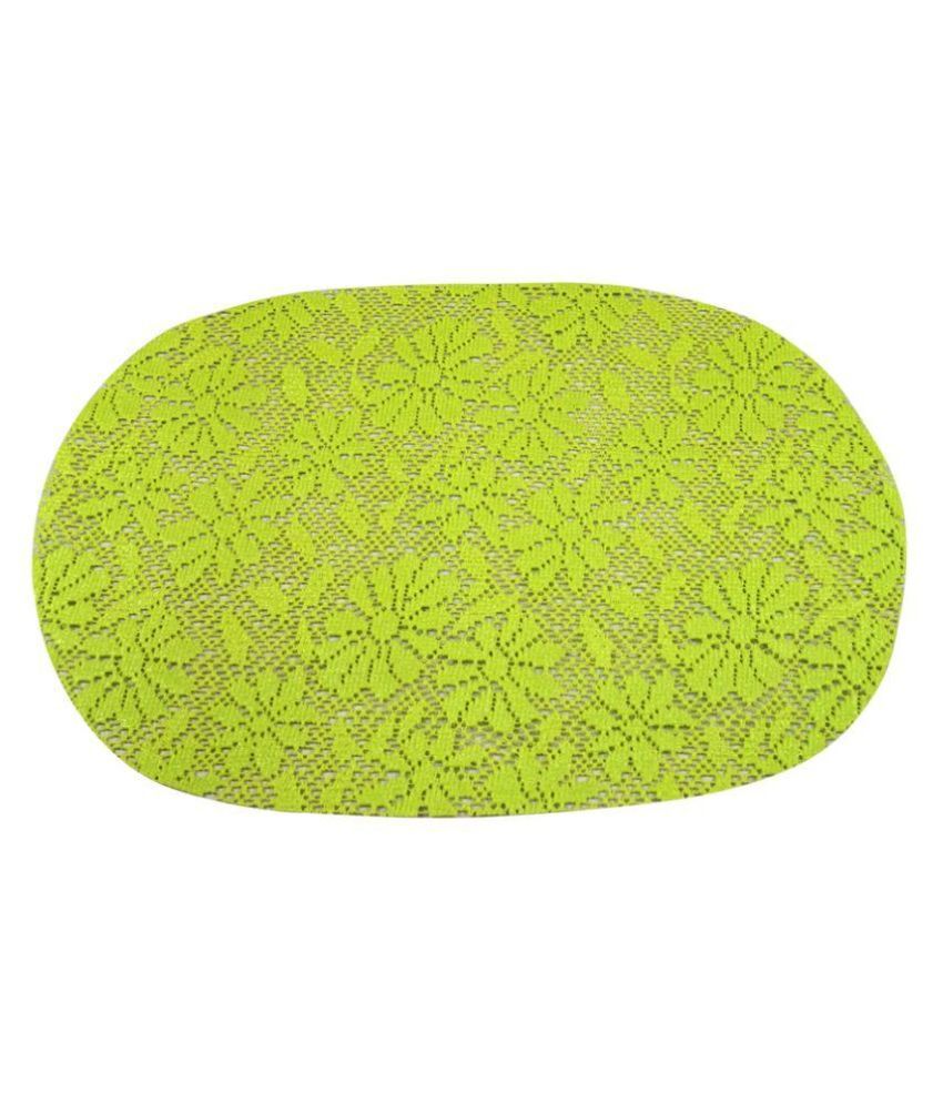 Manbhari Green Table Mats Set of 6 Buy Manbhari Green Table Mats