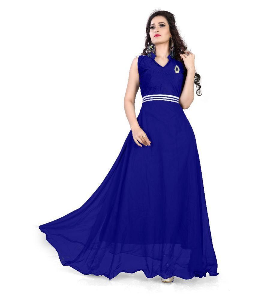 snapdeal gown dress