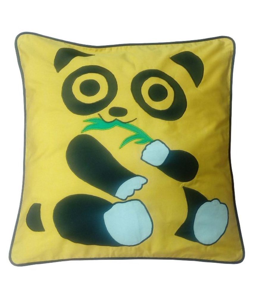     			Hugs'n'Rugs Single Cotton Cushion Cover (40 x 40 cm) 16 x 16