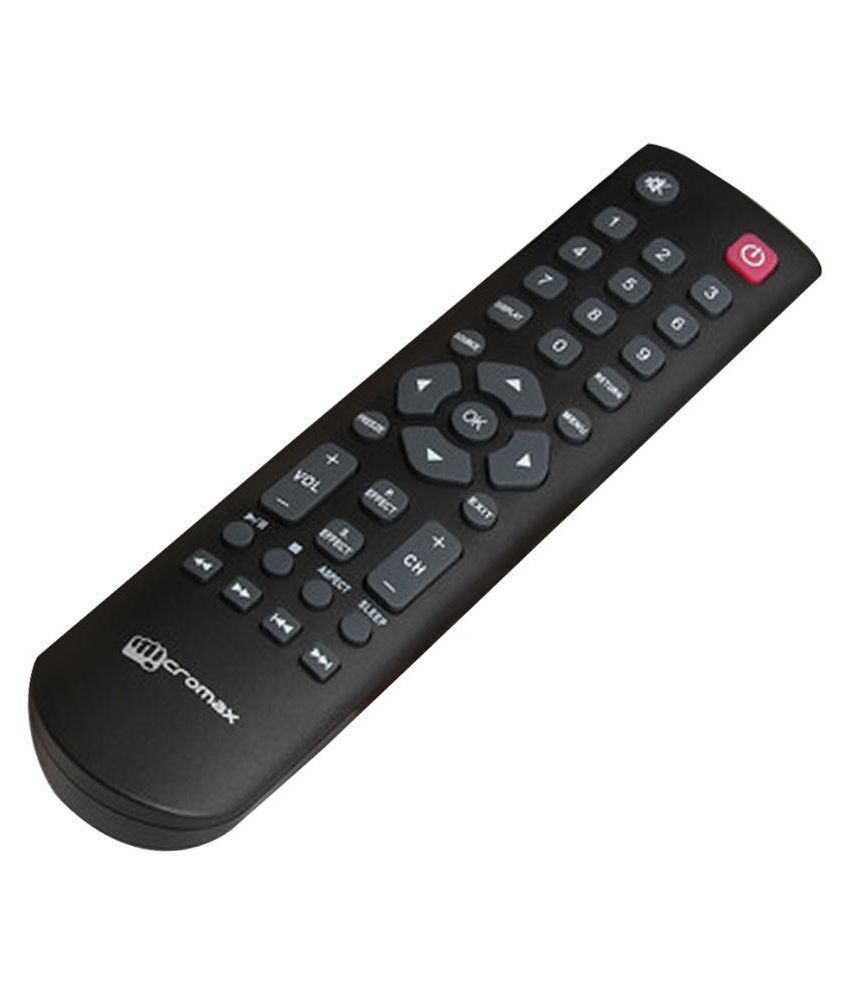Buy Micromax TV Remote  Compatible with Micromax LED  TV 