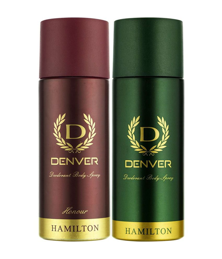    			Denver Honour And Hamilton Body Spray 165Ml Each (Pack Of 2)