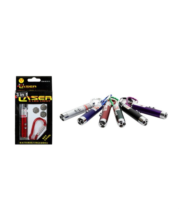Slick 3 in 1 Laser Light Keychain Buy Slick 3 in 1 Laser Light