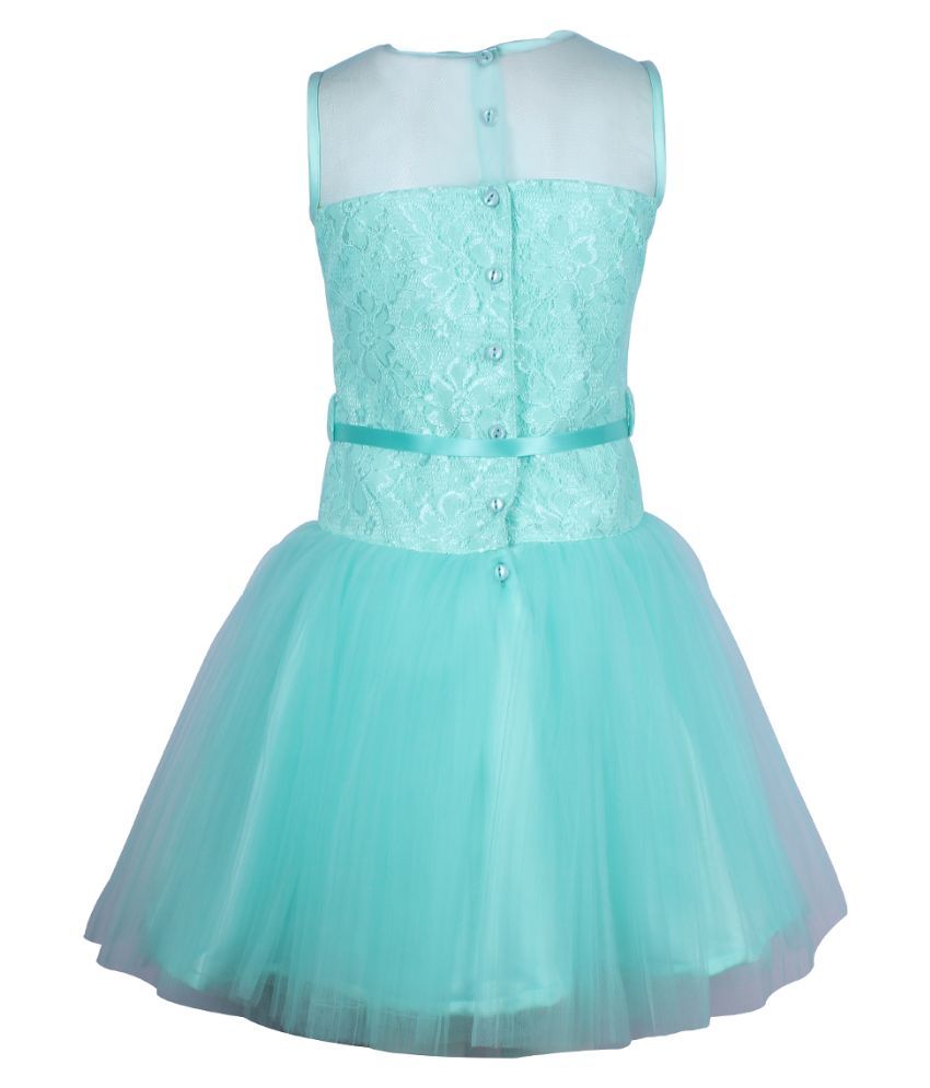 green net frock