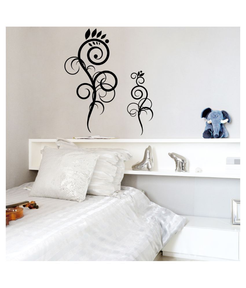 Creatick Studio Swirls Vinyl Wall Stickers Buy Creatick Studio Swirls