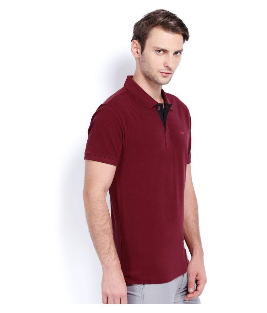 Levi's Maroon Polo T Shirts - Buy Levi's Maroon Polo T Shirts Online at ...