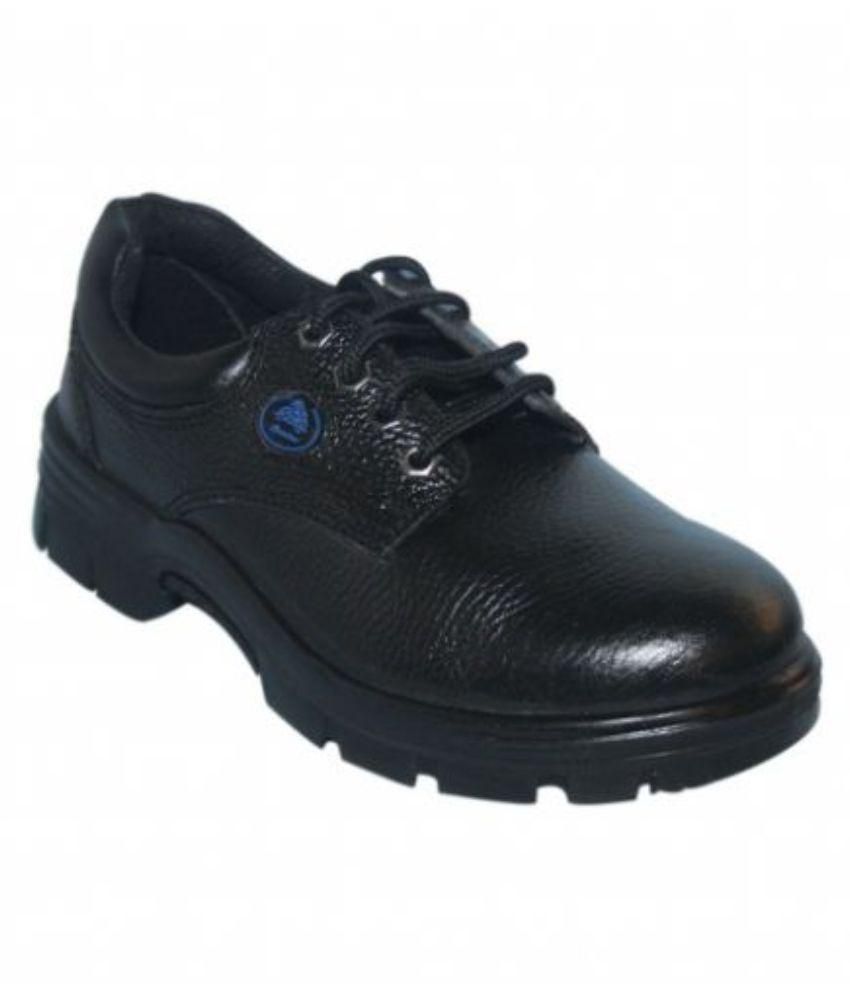 Buy Bata  Black Steel Toe Safety  Shoes  Online at Low Price 