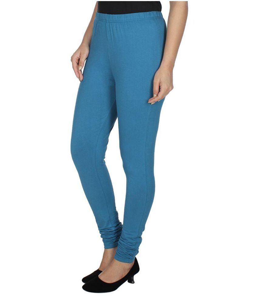 sky blue lycra pants