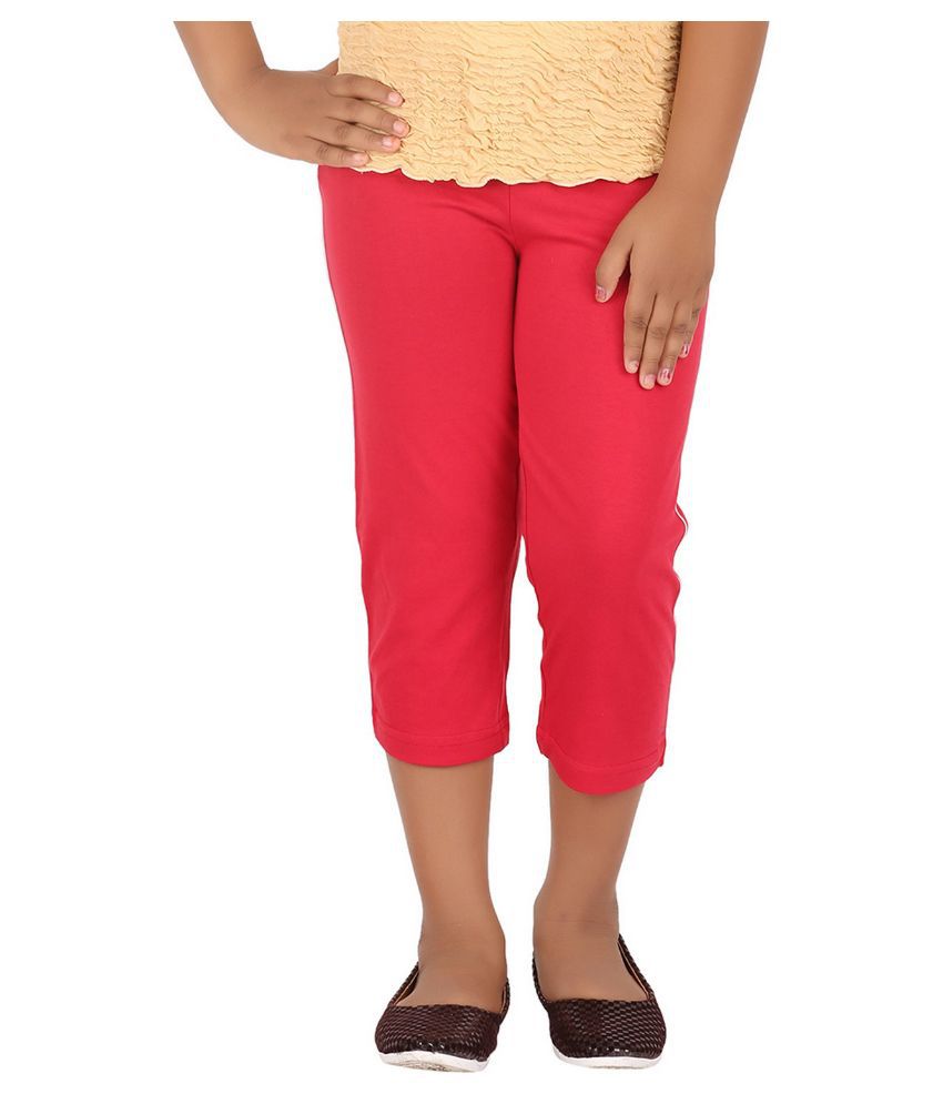 Minnow Red Capris Buy Minnow Red Capris Online At Low Price Snapdeal 
