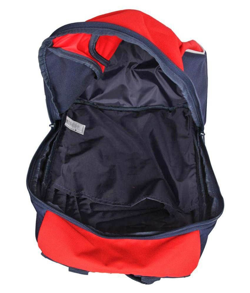 puma red casual backpack