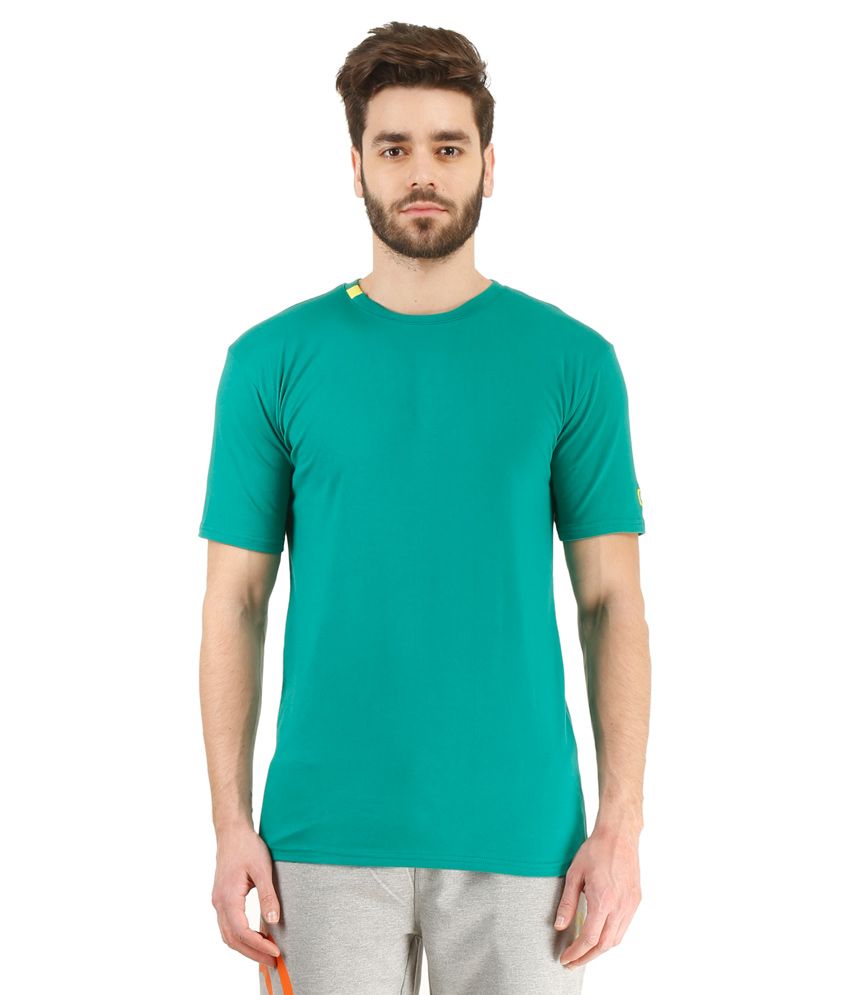 green cotton t shirt