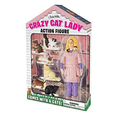 Accoutrements Crazy Cat Lady Action Figure - Accoutrements Crazy Cat LaDy Action SDL847608649 2 43ac8