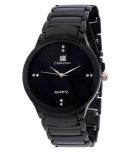 IIK Collection Black Analog Watch