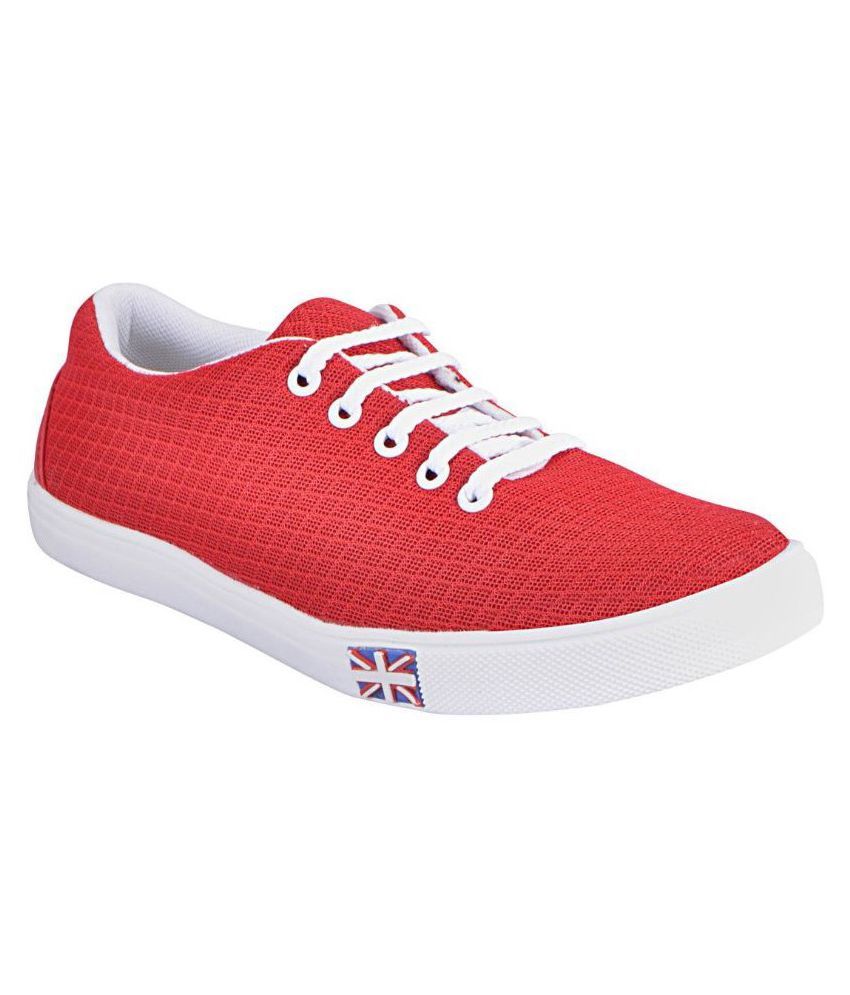 Red Rose Red Sneaker Shoes - Buy Red Rose Red Sneaker Shoes Online at