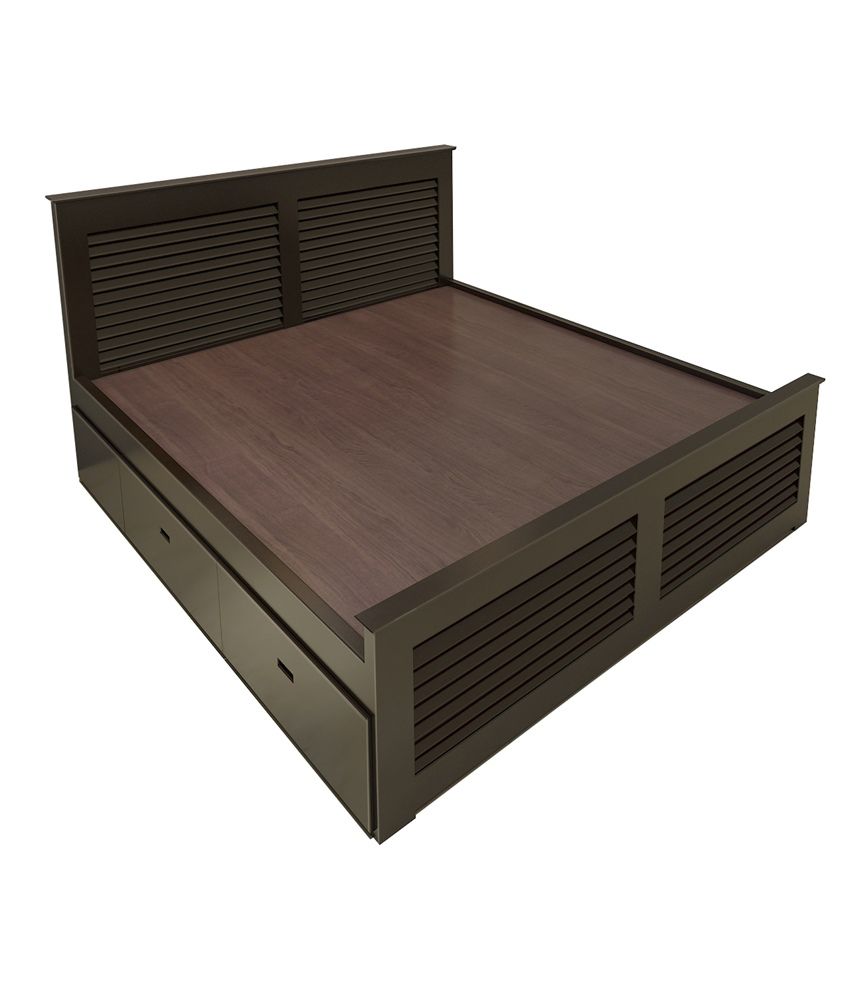 Universal Doors Solid Wood King Size, Storage Bed King Size Wood