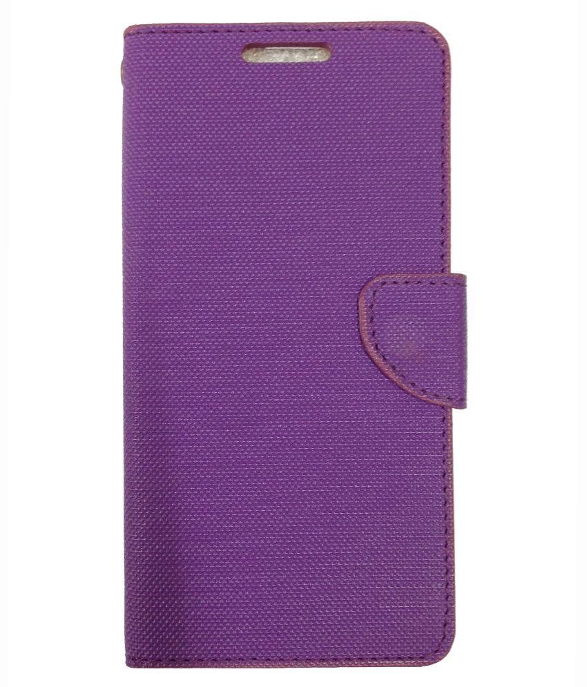 Celson Flip Cover for Lenovo Zuk Z1 Flip Cover Case Purple Flip