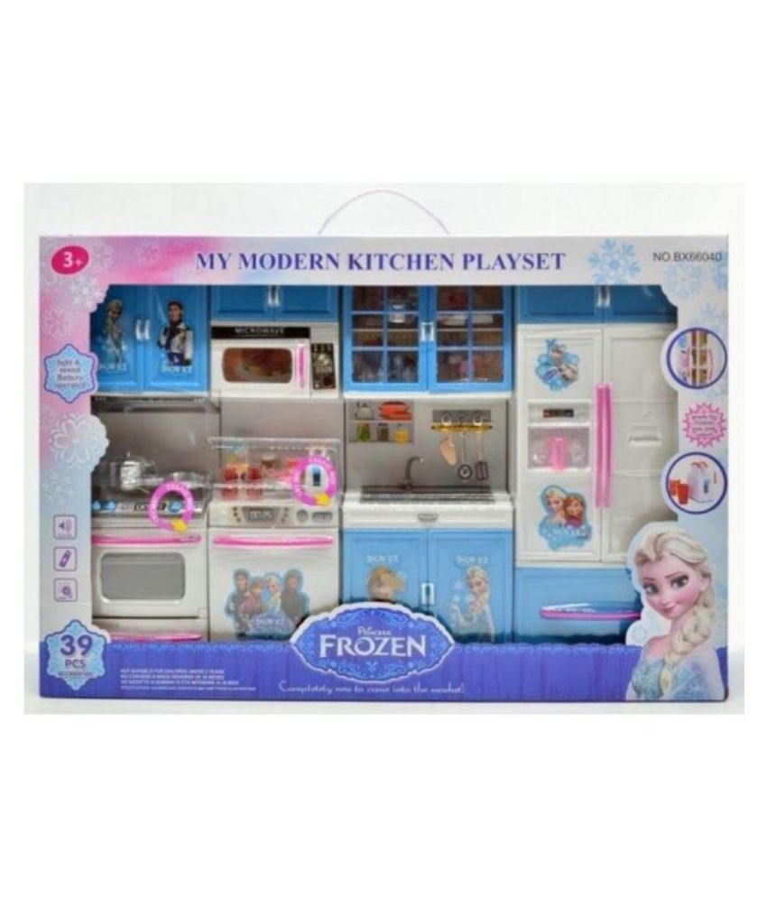 barbie frozen kitchen set