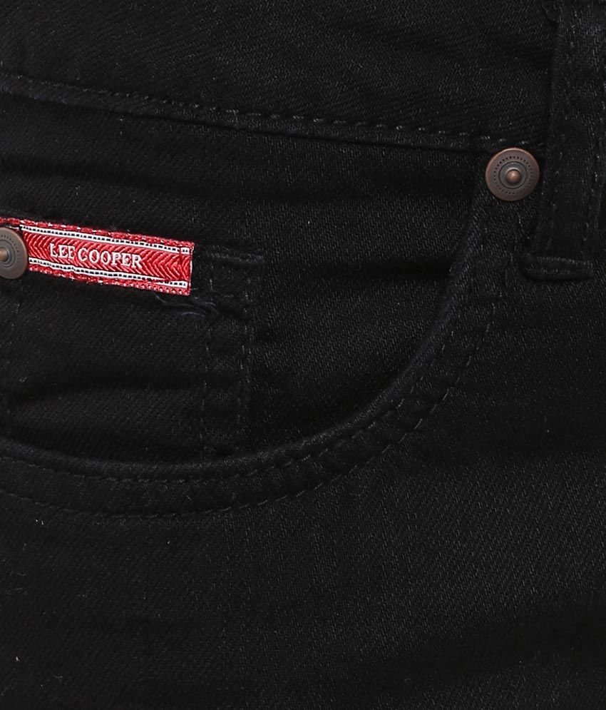 lee cooper black jeans