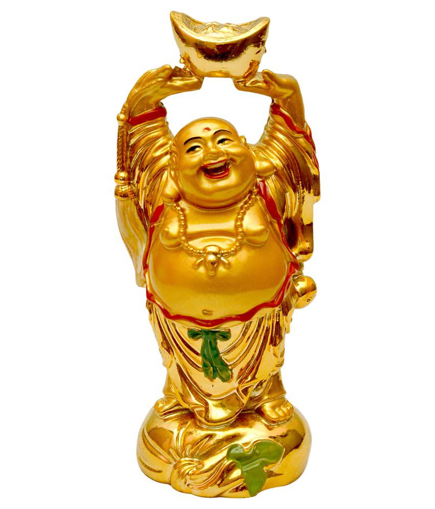     			Vashoppee Resin Laughing buddha