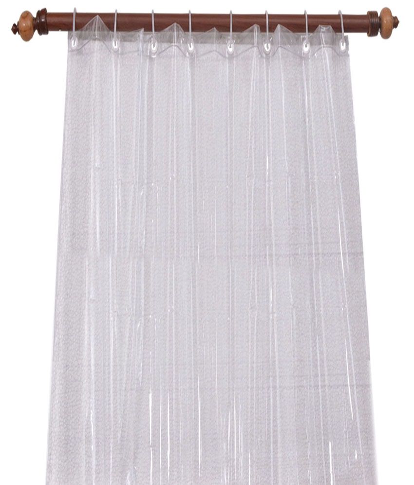     			E-Retailer 0.30mm PVC AC Door Transparent Curtain