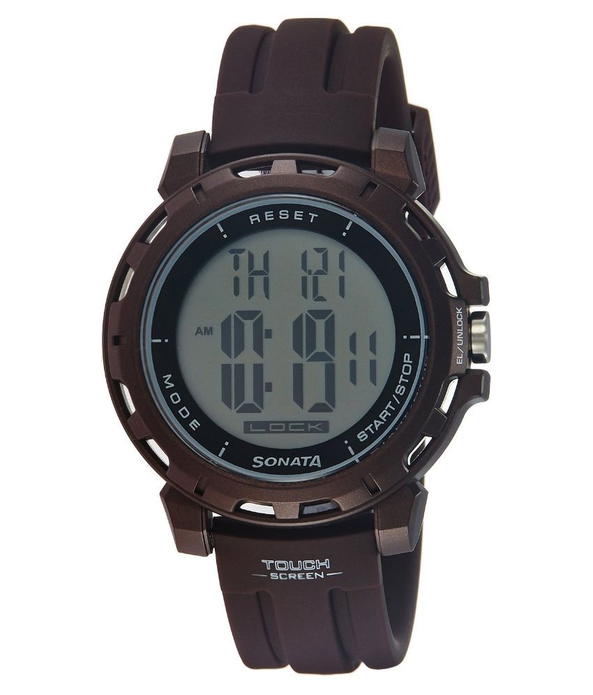 sonata watches digital with analog