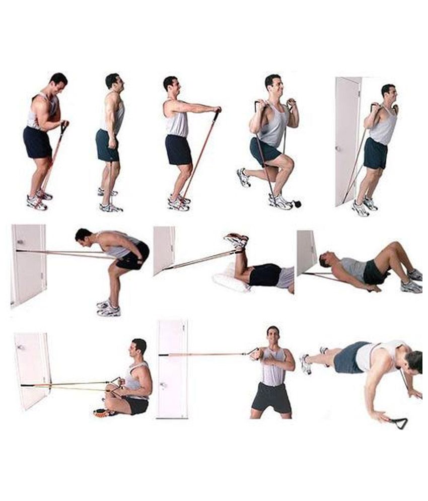 exercises with tube resistance bands