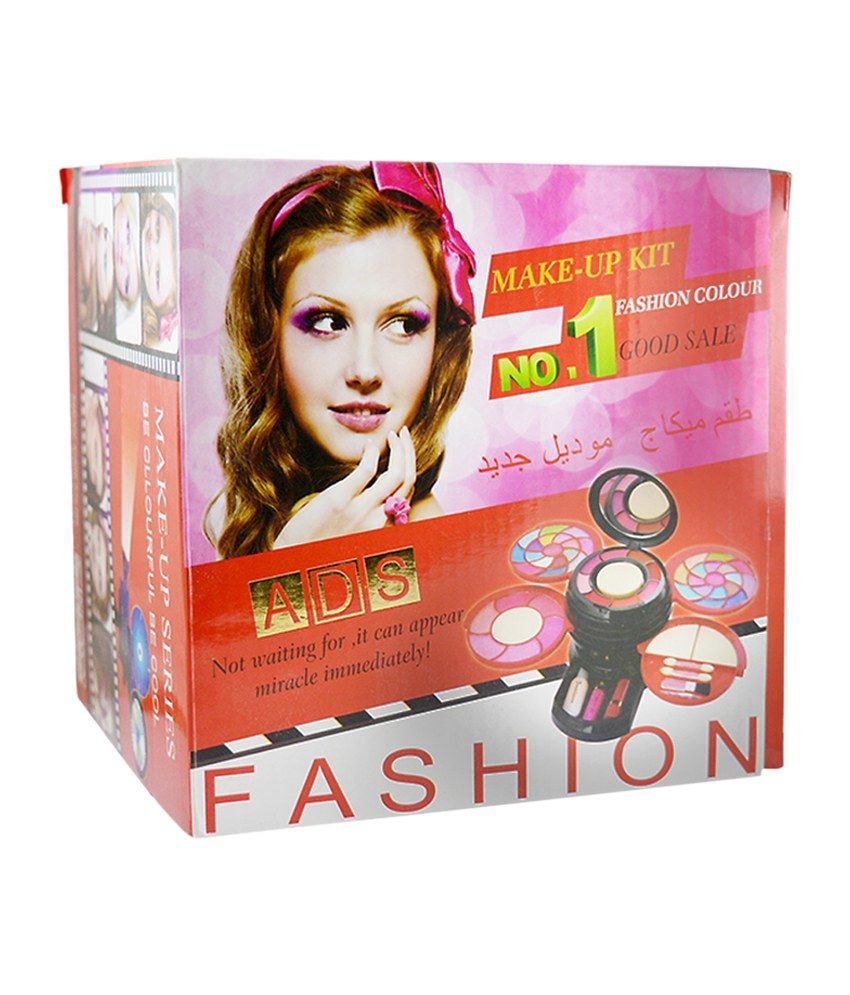 ADS Professional Make Up Kit with Lipstick and Rubber Band AHMR Buy