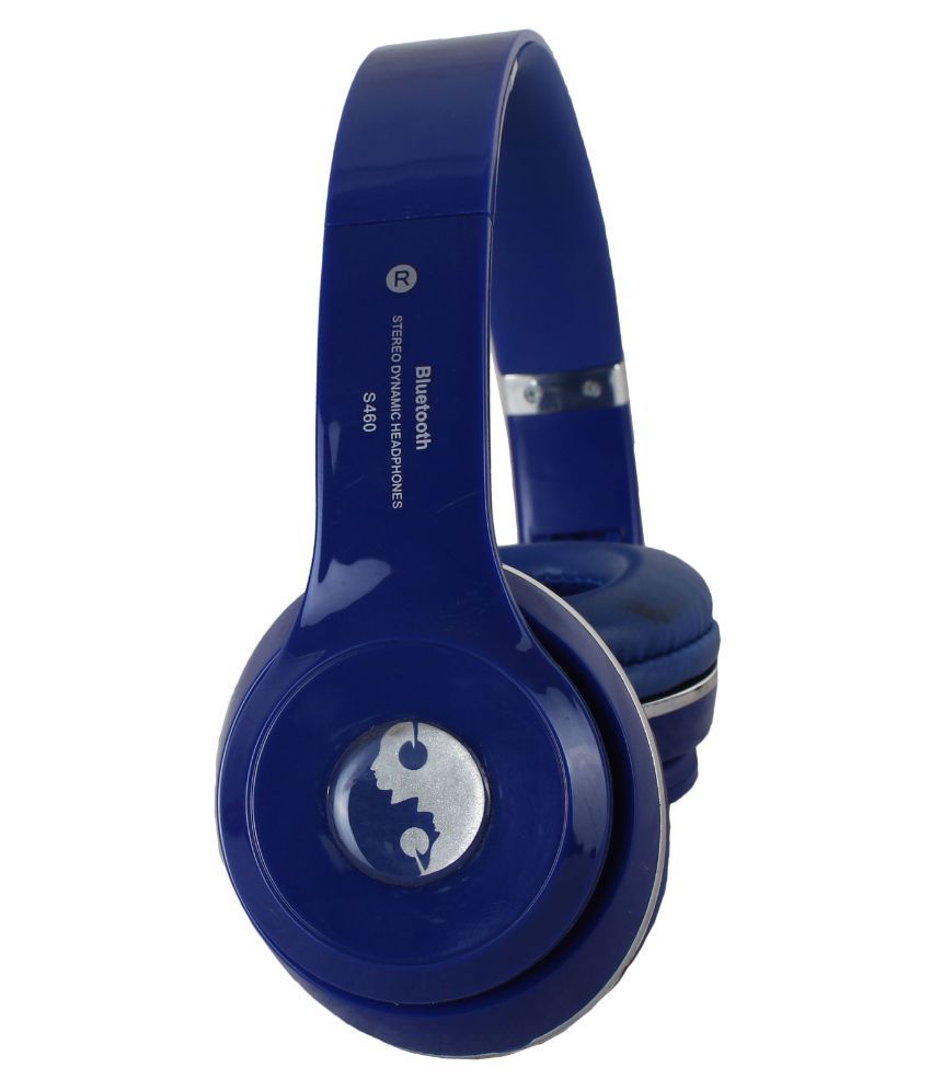     			Acid Eye S460 Wireless Bluetooth Headphone With Mic - Blue