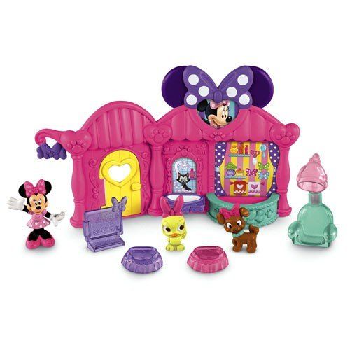 minnie pet shop playset