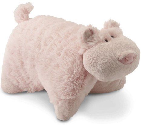 pink cow pillow pet