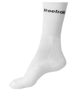 reebok white socks