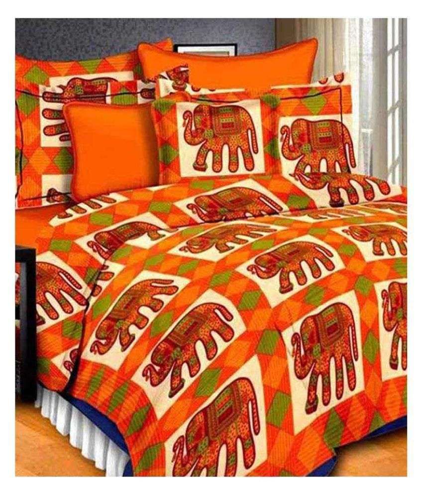 Bombay Spreads King Cotton Traditional Bed Sheet Buy Bombay Spreads